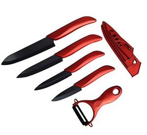 Resistente Alle macchie e A Prova di Ruggine <span class=keywords><strong>Coltelli</strong></span> <span class=keywords><strong>In</strong></span> <span class=keywords><strong>Ceramica</strong></span> da cucina Set di <span class=keywords><strong>coltelli</strong></span> con il Blocco - Product Image 2