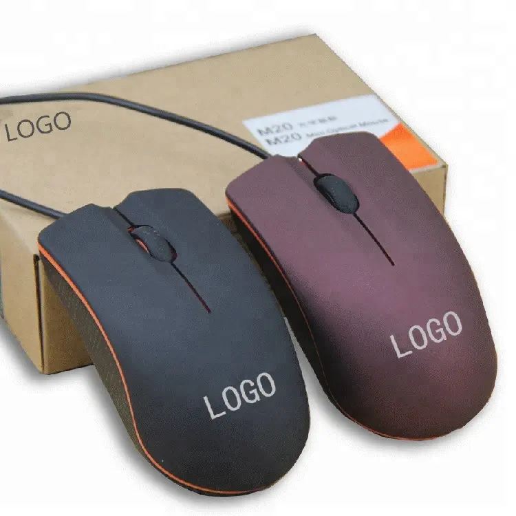 Mouse Berkabel Laptop Mini, Mouse Mini Bisnis Matte USB Menara Optik Mouse Komputer Aksesori