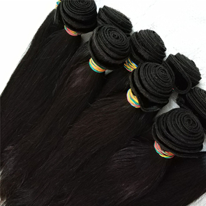 싼 8A 사람의 모발 싼 머리 혼합 길이 4pcs 페루 매끄러운 똑바른 처녀 머리 직물 연장