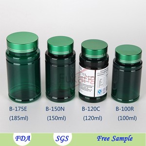 175ml Empty Health Care Plastic Medicine Bottle Vitamin <strong>Tablets</strong> <strong>Container</strong> with Aluminium Cap - Product Image 6