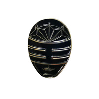 Caliente vender transformadores casco logotipo níquel esmalte suave Pin acabado placa de Metal