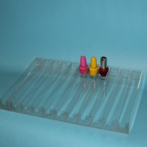WEIHAI Customize Clear Acrylic <strong>Perfume</strong> Display <strong>Tray</strong> - Product Image 5