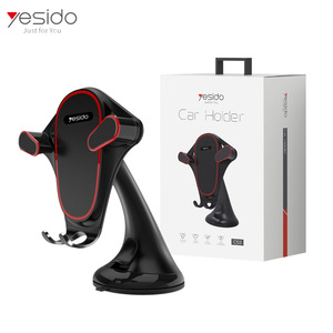 Compras de la gota ángulo de rotación del teléfono del coche soporte para teléfono móvil Universal de coche para 4-6,5 pulgadas - Product Image 1