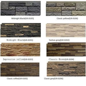Polyurethane Beauty Cheap Decorative Wall Panel PU Faux <strong>Stone</strong> Fireproof Eco-Friendly Waterproof Modern Design <strong>Artificial</strong> <strong>Stone</strong> - Product Image 4