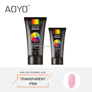 AOYO nuevo producto poli gel uv poly gel para la extensión de uñas 4 colores