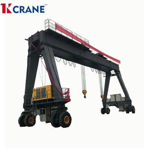 RTG 컨테이너 갠트리 크레인 t ~ 200 t 더블 거더 무료 회전 디젤 드라이버 - Product Image 2