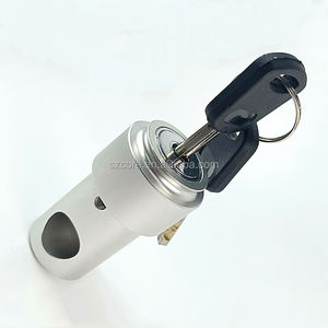 Barra transversal de bicicleta de aluminio anodizada CNC personalizada, valla de <span class=keywords><strong>calle</strong></span>, bloqueo de tubo largo, acero inoxidable, torneado de fresado de plástico - Product Image 4