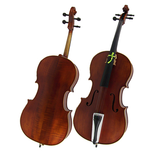 Musical Instruments Sinomusik Brand Different Size Matte <strong>Red</strong> Brown <strong>Cello</strong> for Sale - Product Image 3