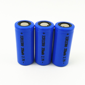 Wiederauf ladbare <span class=keywords><strong>12300</strong></span> 3,7 V Li-Ionen-Batterie zelle mit einer Kapazität von 350mAh für LED-Schuh leuchten
