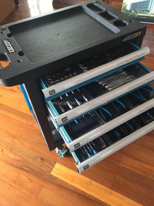 7 Ngăn Kéo Công Cụ Chất Lượng Cao Xe Đẩy/Tủ/Hộp Công Cụ Với 220 Cái Dụng Cụ Cầm Tay - Product Image 6