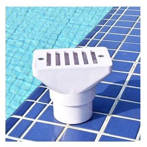 Custom Pool Gutter Deck Drain White 2&quot;x4&quot;