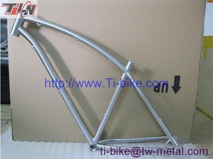 Super light mtb 29er marco de la bici de titanio con boca de ti marcos de bicicleta de montaña con brisa abandonos - Product Image 1