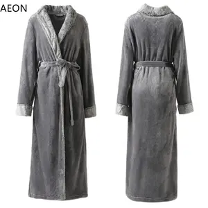 Wholesale New York Fleece Robe Fur Home Robe for men and women