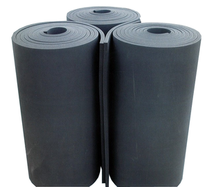 density(45-55kg/m3) Flame retardant high density rubber foam insulation roll