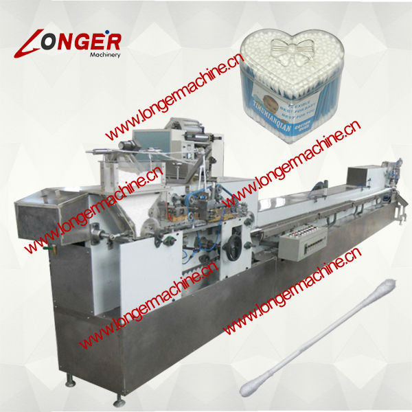 Автоматическая линия по производству и упаковке ватных тампонов