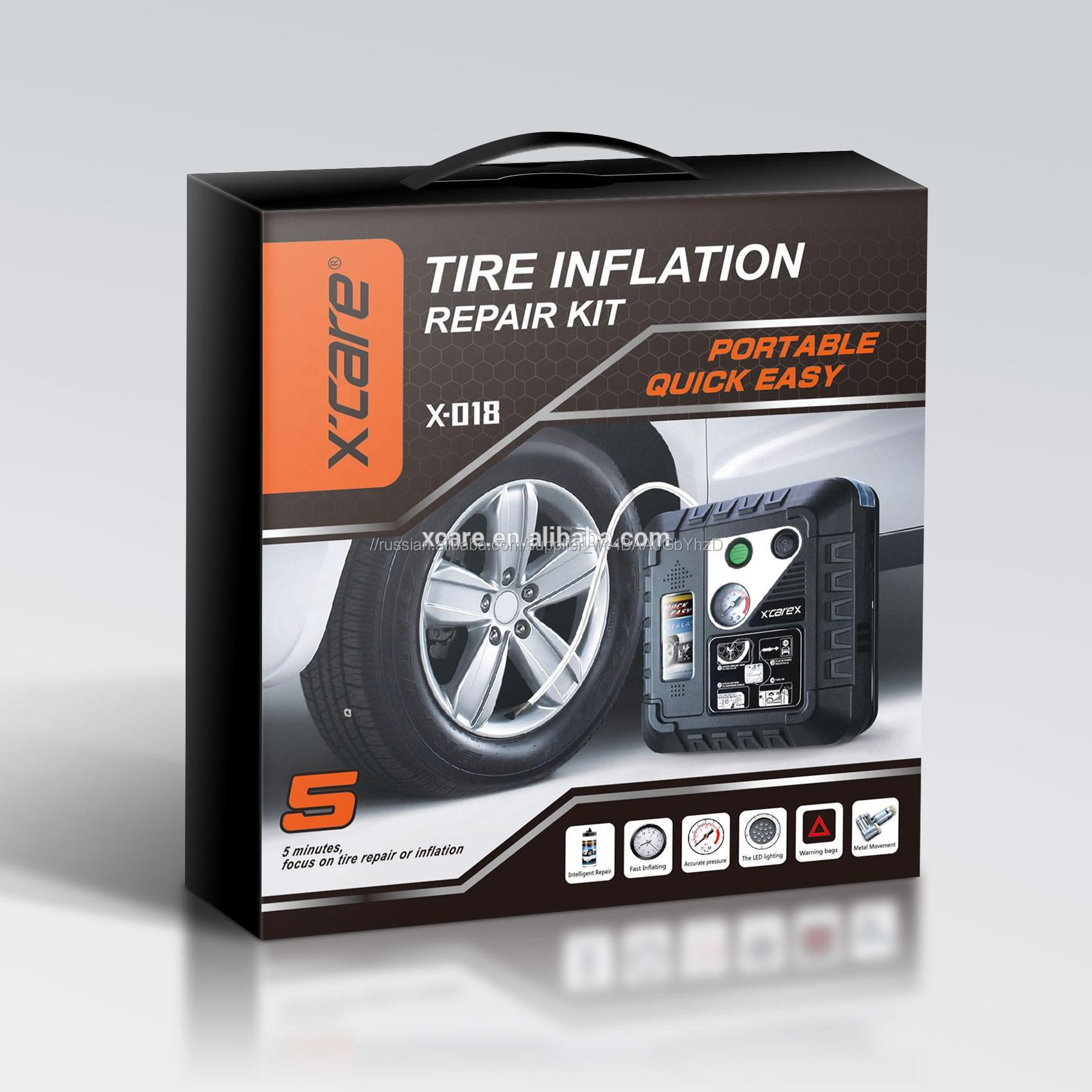 Фабрика новейшего комплекта для ремонта и накачки шин.