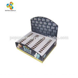 Khuyến Mãi Tùy Chỉnh Hiển Thị Các Tông Template Sóng Giấy Bán Lẻ <span class=keywords><strong>Countertop</strong></span> Hiển Thị Với Túi Cho Book Marks - Product Image 2