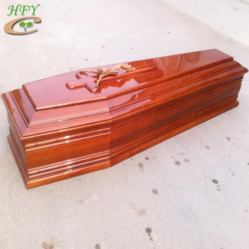 Beerdigung Holz Sarg für Erwachsene, Großhandel solide Paulo wnia Sarg zu verkaufen
