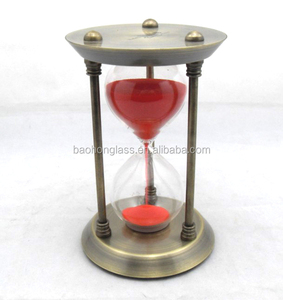 Jam Pasir Kuningan Dekorasi Rumah, Ukuran Besar Waktu 2 Jam untuk Dekorasi Rumah - Product Image 4
