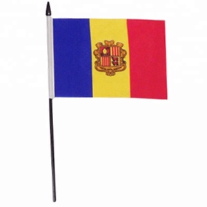 Drapeaux d'<span class=keywords><strong>Andorre</strong></span> personnalisés de haute qualité en polyester durable - Product Image 3
