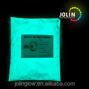 Bubuk pigmen fotoluminesens, pigmen aluminium Strontium, menyala dalam gelap pigmen