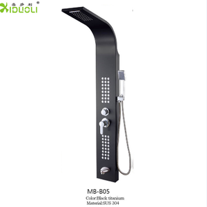 Panneau <span class=keywords><strong>de</strong></span> <span class=keywords><strong>douche</strong></span> multifonction en acier inoxydable avec radio intégrée - Product Image 2