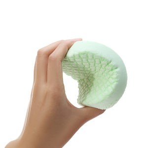 Biểu tượng tùy chỉnh mỹ phẩm Facial Sponge rửa PVA chuyên nghiệp than tre Facial makeupsponge tẩy tế bào chết làm sạch miếng bọt biển - Product Image 2