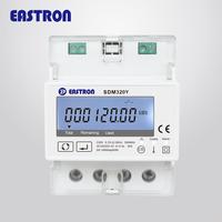 SDM320Y 1 Fase Digitale Modbus Rtu Lcd Display Prepaid Verbruik Smart Elektrische Meter RS485