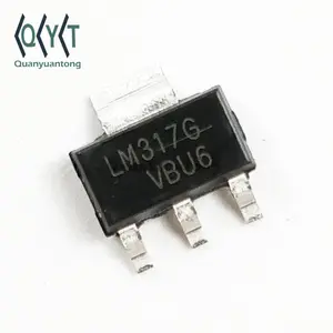 Regulador de tensão lm317 lm 317 lm317 ic circuitos lm317 sot 223 lm317g original e novo