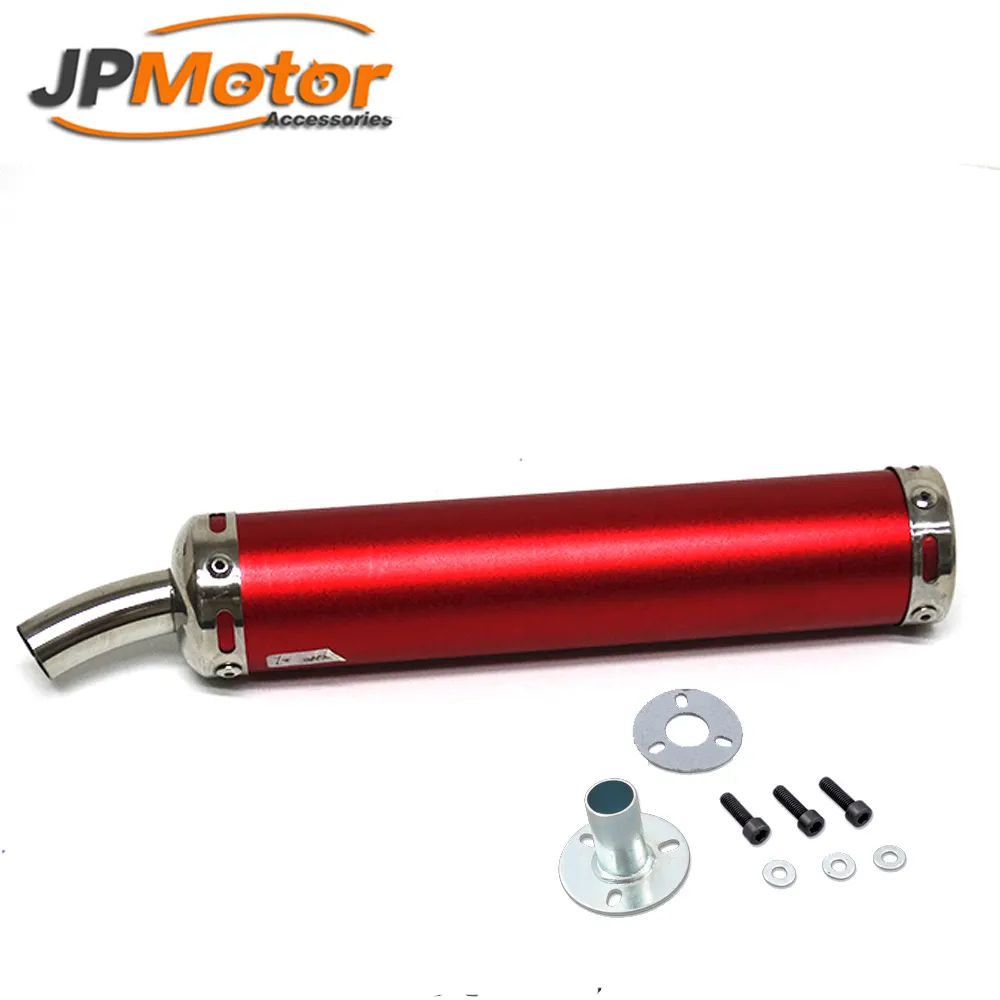 JPmotor, алюминиевый глушитель выхлопной трубы, система выхлопной трубы мотоцикла, глушитель выхлопной трубы