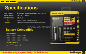 Usine prix <span class=keywords><strong>Nitecore</strong></span> I2 <span class=keywords><strong>chargeur</strong></span> intelligent 3.7 v <span class=keywords><strong>chargeur</strong></span> de batterie au lithium <span class=keywords><strong>18650</strong></span> - Product Image 6