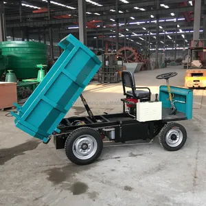 Xe Tải Nhỏ Cơ Giới/Huahong Cargo 4 Bánh/Bốn Bánh Chở Hàng Ba Bánh Dumper