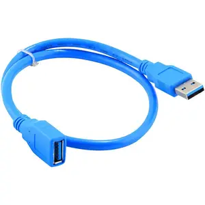 Standar usb 3.0 laki-laki ke perempuan kabel ekstensi kabel USB3.0 am untuk af 5 meters 5 m 16 ft 5 Gbps kecepatan 9 + 1 inti