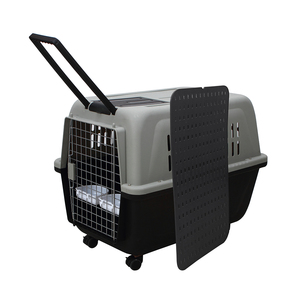 <span class=keywords><strong>Cage</strong></span> de voyage en plastique pour chiens, accessoire de grande taille pour animaux domestiques, tendance 2020 - Product Image 1