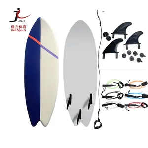 New Fashion Color Printing Logo Customized surf board Softboard surfbrett Wholesale, leichte starke bord