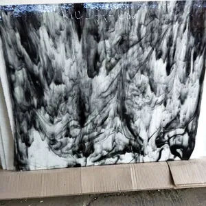 Lampe <span class=keywords><strong>tiffany</strong></span> décorative de haute qualité matériau de dôme de plafond feuille de verre solide teinté 3mm - Product Image 1