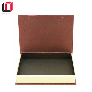 リボンの弓が付いている注文の磁気本の形をしたチョコレート包装の提示箱 - Product Image 6