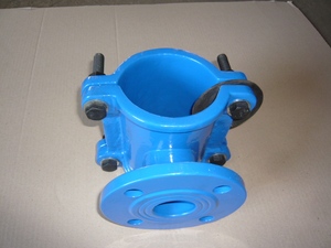Tuyau en fonte Ductile pince de selle avec bride de sortie type - Product Image 5