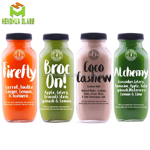 Bouteille de jus en <span class=keywords><strong>verre</strong></span> carré français vide 16oz 500ml <span class=keywords><strong>50cl</strong></span> pour bouteilles de lait et de boisson avec bouchon à vis en <span class=keywords><strong>plastique</strong></span> - Product Image 2