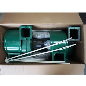 China MF9030 Lage Prijs Elektrische Dubbele Industriële Doek Zak Hout Dust Collector Voor Houtbewerking Machine