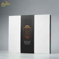 Boîte cadeau en chocolat sur mesure, design personnalisé, emballage rigide de luxe pour bonbons et truffes avec plateau intérieur et logo