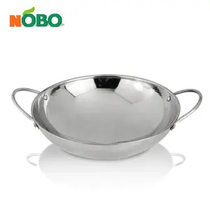 Bán Buôn Lớn Kích Thước Lớn Thương Mại Nấu Ăn Công Nghiệp Cauldron Nồi Thép Không Gỉ Cauldron