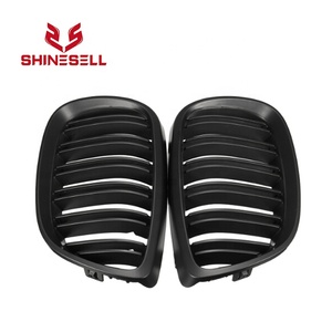 <span class=keywords><strong>Calandre</strong></span> noire pour BMW série 3 <span class=keywords><strong>E92</strong></span> E93 coupé 2006 2007, Grille avant à lamelles doubles, 1 paire, 2008, 2009 - Product Image 5