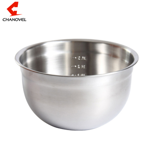 Set di <span class=keywords><strong>Ciotole</strong></span> per Servire in <span class=keywords><strong>Acciaio</strong></span> <span class=keywords><strong>Inox</strong></span> 304 <span class=keywords><strong>con</strong></span> <span class=keywords><strong>Coperchio</strong></span>, Finitura Opaca, Accessori da Cucina in Vendita - Product Image 5