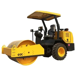 Einfach produktion 6 ton road roller einzelnen stahl verdichter