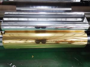 الذهب والفضة الحيوانات الأليفة المعدنى شريط تغليف حراري للتغليف و الترقق - Product Image 6