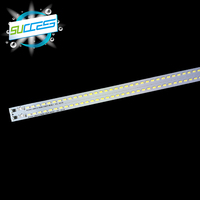 Bande lumineuse LED rigide 220v 72leds smd5730, conception de carte de circuit imprimé