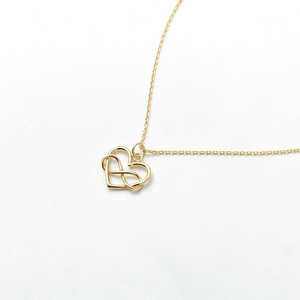Dainty Placcato Oro 316L In Acciaio Inox <span class=keywords><strong>Collana</strong></span> di Adozione, La Famiglia Infinity <span class=keywords><strong>Cuore</strong></span> Della <span class=keywords><strong>Collana</strong></span> come Regalo per la Mamma - Product Image 2