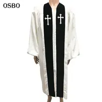 Custom Weiß Männer Kirche Chor Kleid Klerus Roben Für Männer