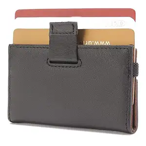 Full Grain Leather RFID Protection Wallet and Card Holder china suppliers wallet leather for men business card holder case